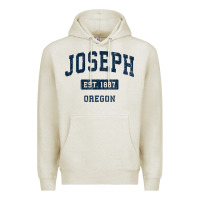 Oatmeal Heather joseph oregon or vintage sports established navy design t shirt Premium Hoodie - linhVisuals