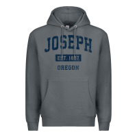 Rock joseph oregon or vintage sports established navy design t shirt Premium Hoodie - linhVisuals
