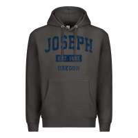 Smoke joseph oregon or vintage sports established navy design t shirt Premium Hoodie - linhVisuals