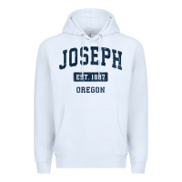 White joseph oregon or vintage sports established navy design t shirt Premium Hoodie - linhVisuals