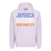 Lilac jamaica queens new york ny t shirt Premium Hoodie - linhVisuals