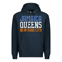Navy jamaica queens new york ny t shirt Premium Hoodie - linhVisuals