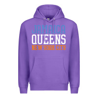 Purple jamaica queens new york ny t shirt Premium Hoodie - linhVisuals