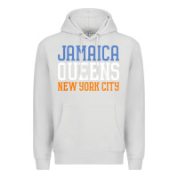 Dove Grey jamaica queens new york ny t shirt Premium Hoodie - linhVisuals