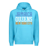 Ocean Blue jamaica queens new york ny t shirt Premium Hoodie - linhVisuals
