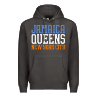 Smoke jamaica queens new york ny t shirt Premium Hoodie - linhVisuals