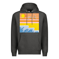 Charcoal Heather Polo & Pan - Caravelle Premium Hoodie - linhVisuals