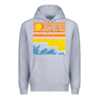 Heather Grey Polo & Pan - Caravelle Premium Hoodie - linhVisuals