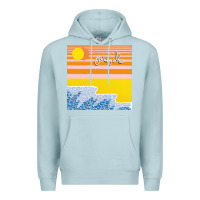 Blue Mist Polo & Pan - Caravelle Premium Hoodie - linhVisuals