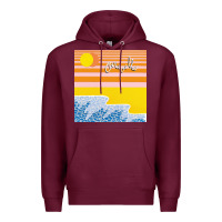 Burgundy Polo & Pan - Caravelle Premium Hoodie - linhVisuals