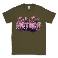 Army Green Most loved mother Mother's Day Classic Tee - FaDigitalArtStudio