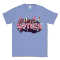 Colony Blue Most loved mother Mother's Day Classic Tee - FaDigitalArtStudio