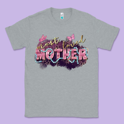 Most Loved Mother Mother's Day Classic Tee Designed By Fadigitalartstudio