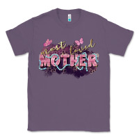 Lavender Most loved mother Mother's Day Classic Tee - FaDigitalArtStudio