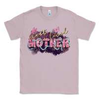 Lilac Most loved mother Mother's Day Classic Tee - FaDigitalArtStudio