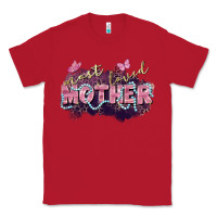 Red Most loved mother Mother's Day Classic Tee - FaDigitalArtStudio