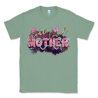 Sage Most loved mother Mother's Day Classic Tee - FaDigitalArtStudio