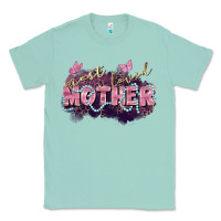 Seafoam Most loved mother Mother's Day Classic Tee - FaDigitalArtStudio