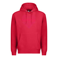 Cardinal cute love heart kindergarten teacher valentines day womens Premium Hoodie - linhVisuals