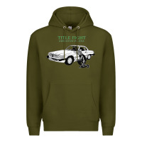 Army Green Title Fight Trending Premium Hoodie - linhVisuals