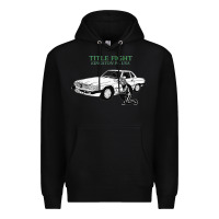 Black Title Fight Trending Premium Hoodie - linhVisuals