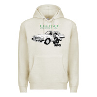 Oatmeal Heather Title Fight Trending Premium Hoodie - linhVisuals