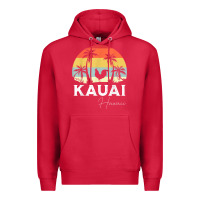 Cardinal kauai hawaii chicken lover souvenir t shirt Premium Hoodie - linhVisuals