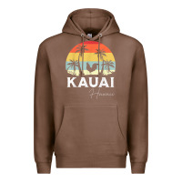 Chestnut kauai hawaii chicken lover souvenir t shirt Premium Hoodie - linhVisuals