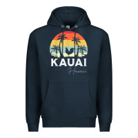 Navy kauai hawaii chicken lover souvenir t shirt Premium Hoodie - linhVisuals
