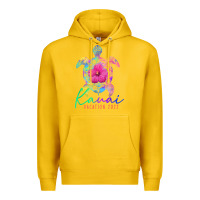 Lemon kauai hawaii vacation 2022 sea turtle flower tropical t shirt Premium Hoodie - linhVisuals
