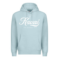 Blue Mist kauai hawaii vintage retro t shirt Premium Hoodie - linhVisuals