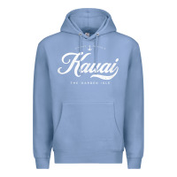 Colony Blue kauai hawaii vintage retro t shirt Premium Hoodie - linhVisuals