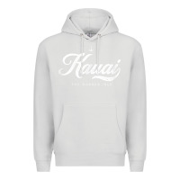 Dove Grey kauai hawaii vintage retro t shirt Premium Hoodie - linhVisuals