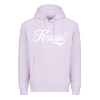 Lilac kauai hawaii vintage retro t shirt Premium Hoodie - linhVisuals