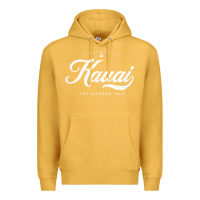 Mustard kauai hawaii vintage retro t shirt Premium Hoodie - linhVisuals