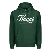 Sports Green kauai hawaii vintage retro t shirt Premium Hoodie - linhVisuals