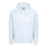 White kauai hawaii vintage retro t shirt Premium Hoodie - linhVisuals