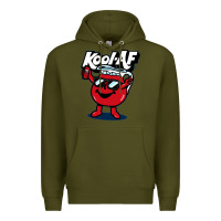 Army Green Kool-Af Premium Hoodie - linhVisuals