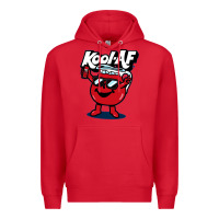 Red Kool-Af Premium Hoodie - linhVisuals