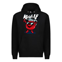 Black Kool-Af Premium Hoodie - linhVisuals