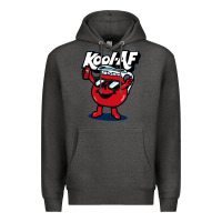 Charcoal Heather Kool-Af Premium Hoodie - linhVisuals