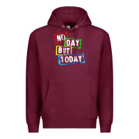 Burgundy no day but today Premium Hoodie - linhVisuals