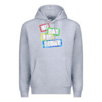 Heather Grey no day but today Premium Hoodie - linhVisuals