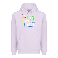 Lilac no day but today Premium Hoodie - linhVisuals
