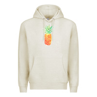 Oatmeal Heather Pineapple Onesie Premium Hoodie - linhVisuals