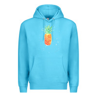 Ocean Blue Pineapple Onesie Premium Hoodie - linhVisuals