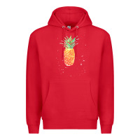 Red Pineapple Onesie Premium Hoodie - linhVisuals