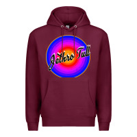 Burgundy jethro tull Premium Hoodie - linhVisuals