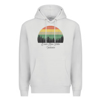 Dove Grey deam lake state Premium Hoodie - linhVisuals