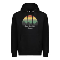 Black deam lake state Premium Hoodie - linhVisuals
